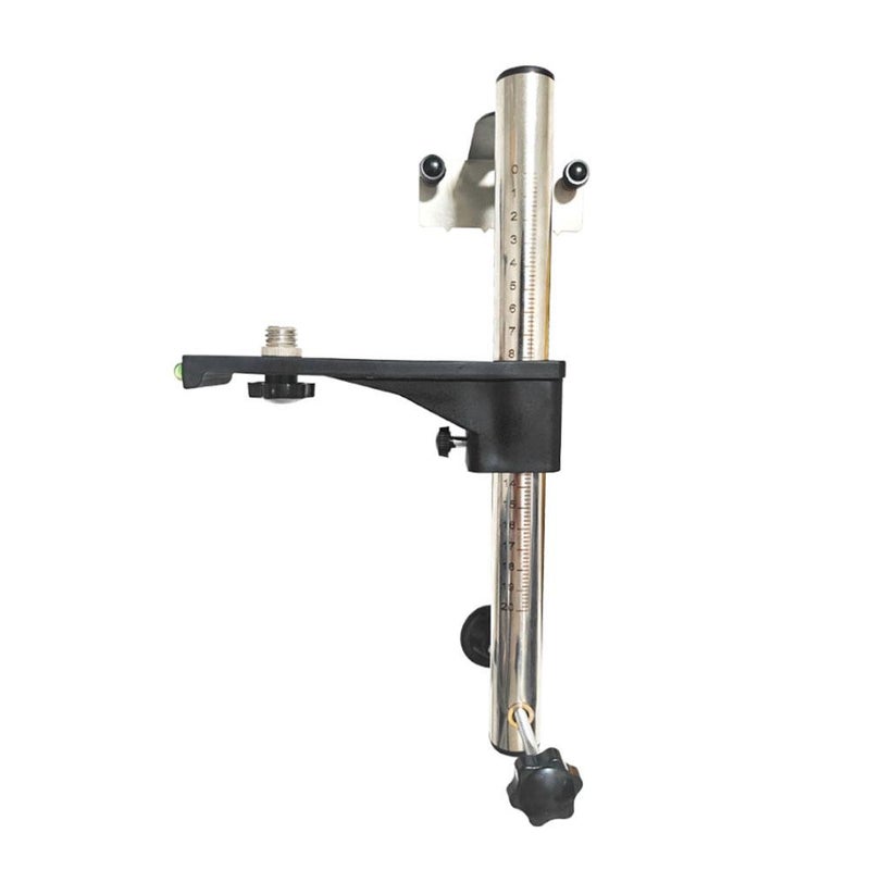 Lifting and rotating wall-mounted level bracket, stainless steel wall mount, infrared bracket, cylindrical.